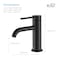 Kibi Circular Single Handle Bathroom Vanity Sink Faucet KBF1008MB - alternate 5